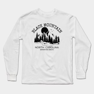 Black Mountain, North Carolina Long Sleeve T-Shirt